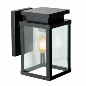 Zwarte buiten wandlamp Jersey