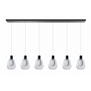 Gary hanglamp met helder glas