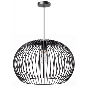 Zwarte draad hanglamp Wire 2.0