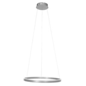 Moderne hanglamp Ringlux 60 - zilver '