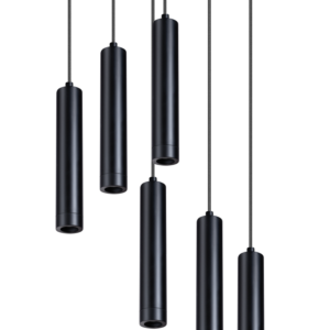 Zwarte hanglamp Miller rond