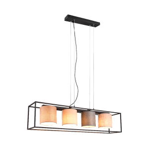 Hanglamp stoffen kap Ross