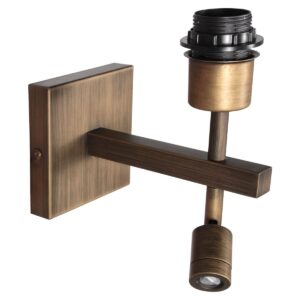 Wandlamp Stang Brons