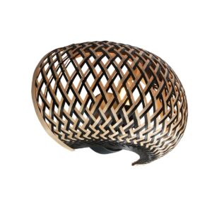 Bamboe wandlamp Maze